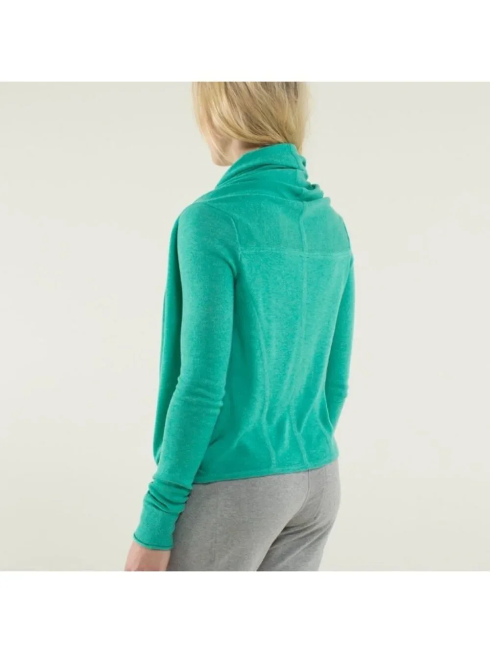 Lululemon Iconic Sweater Wrap Heathered Bali Breeze